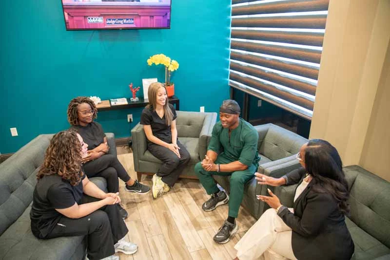 Dr. Emeka Abazie and the 10 Day Smiles team